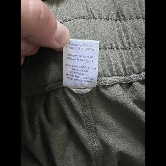 Senita Athletics Easy Going Joggers Olive Green Drawstring Pockets ~ Size M - Picture 8 of 8